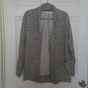 Maurices Heather Green Cardigan with Pockets